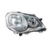 Tkxvcejv Faro Delantero para VW para Polo 9N3 2006 2007 2008 2009 2010 Faro Delantero De Parachoques Faro Antiniebla Conjunto De Faros Juego De Faros(White Right)