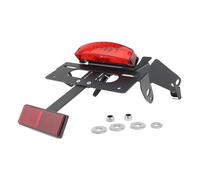 Tkxvcejv Fender Eliminator para G310GS 2018-2024 G310R 2017-2024 Guardabarros Trasero para Motocicleta Soporte para Matrícula Registro Soporte Matrícula Motocicleta(with Reflector Red)