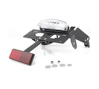 Tkxvcejv Fender Eliminator para G310GS 2018-2024 G310R 2017-2024 Guardabarros Trasero para Motocicleta Soporte para Matrícula Registro Soporte Matrícula Motocicleta(with Reflector Clear)
