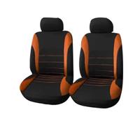 Tkxvcejv Fundas Asientos Coche para F20 F21 E81 E88 F45 F22 Wagon F22 Coupe F23 Convertible E36 318is Juego Fundas Asiento Coche Cojín Asiento Silla Juegos De Cubreasientos(H 2seat-Orange)
