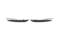 Tkxvcejv Luces Antiniebla Traseras Para Tesla Para Modelo 3 2016-2023 Para Modelo Y 2017-2023 Luz Antiniebla Trasera Reflector Señal Giro Dinámico Luz LED Parachoques(Dark gray E)