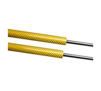 Tkxvcejv Maletero Amortiguadores Amortiguadores De Gas para Volvo V70 XC70 2008-2016 Rejilla Divisoria Maletero Malla Barrera Amortiguadores Gas Barras Soporte Elevación Resorte Gas Maletero(Yellow)