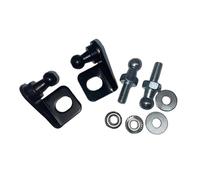 Tkxvcejv Maletero Amortiguadores para Resortes Gas Soporte Elevación Amortiguador Universal 10 Mm Soporte Montaje Perno De Bola para Automóvil Conector 2X Resorte Gas Maletero(B)