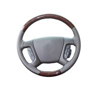 Tkxvcejv para Buick para Enclave 2014 Funda Cuero Volante Coche Cosida A Mano Funda Volante Coche