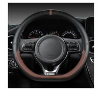 Tkxvcejv para Kia K5 para Ceed GT para Stonic para Proceder para Sportage 2021 2020 2019 2018 2017 GT Sport D Forma Protector Volante Coche Funda Volante Coche(Coffee)