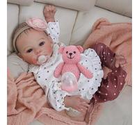 TKYFOYS Muñecas de bebé Reborn realistas de 19 pulgadas, muñeca de bebé de silicona completa de aspecto real, bebés de aspecto real, muñeca Reborn de recién nacido realista Life para niños