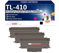 TL-410 Cartuchos de Tóner de Alta Capacidad Compatibles para Pantum P3010N P3010DW P3300DN P3300DW M6700DW M7100DN M7100DW Impresoras, Varias Especificaciones Disponibles,Black-3 Pack