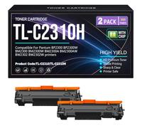TL-C2310H para Pantum BP2300 BP2300W BM2300 BM2300W BM2300A BM2300AW BW2302 BW2302W Cartuchos de tóner,TLC2310H-2PC