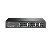 TP-Link TL-SG1024DE Gestionado L2 Gigabit Ethernet (10/100/1000) 1U Negro