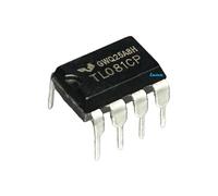 TL081CP - Pack 5 Unidades | Amplificador Operacional JFET de Bajo Ruido | DIP-8 | Para Audio Hi-Fi y Electrónica DIY
