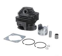 TL33 - Conjunto de cilindro para cortacésped de 36 mm, orificio preciso para motores 1E36F 2TU33, metal, ligero, 254 g, compatible con modelos TL33, rendimiento suave del motor para una fácil