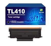 TL410 Cartuchos De Tóner Compatibles para Pantum P3010DW P3300DW M6700DW M6800FDW M7100DW M7200FDW M7300FDW M7310DN M7310DW, con Un Rendimiento De hasta 1500 Páginas,Black-1 Pack