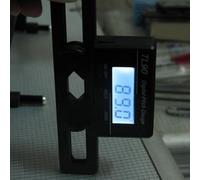 TL90 - Herramienta de medición de ángulo de inclinación digital de helicóptero con indicador de nivel de giroscopio y transportador digital LCD para medición de actitud de aviones RC