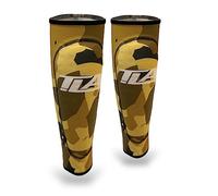 TLA Espinilleras Protecciones MTB y BMX, Ropa Motocross, Protecciones Moto Rodilleras MTB Enduro, Espinilleras Hombre y Mujer para Mountain Bike, Downhill, Enduro, Trial y BMX