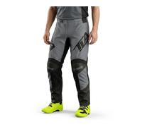 TLA T-One - Pantalones de moto de cross, enduro, quad, resistentes, ligeros, tallas hasta 46-6XL para hombre, mujer y niño. Ropa de moto, traje de motocross, Enduro, Quad, Gris / Negro, 6XL