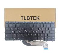 TLBTEK Teclado retroiluminado de repuesto compatible con laptop Dell Latitude 7400 serie 2 en 1