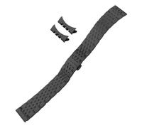 TLCBAZCF 19 20 21 22 23 24 mm Correa de reloj de acero inoxidable compatible con Tissot Le Locle T006/T41 Compatible con la correa de reloj Citizen Silver Rose Gold(Black,23mm)