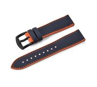 TLCBAZCF Compatible con correa de caucho unisex de 18 mm, 20 mm, 22 mm, 24 mm, correa de reloj de liberación rápida, para hombre, mujer, azul, naranja, negro, rojo, 18mm, Acetato, Sin piedra preciosa