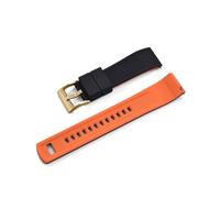 TLCBAZCF Compatible con correa de reloj de silicona, correa de reloj de goma de liberación rápida, correa de reloj de 20 mm, correa de repuesto, 20mm, Acetato, Sin gema
