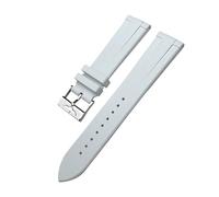 TLCBAZCF Correa de reloj de caucho natural FKM Fluororubber de 21 mm y 22 mm compatible con Breitling Superocean Avenger Heritage Correa de reloj suave con hebilla plegable(Black Yellow,21mm)