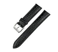 TLCBAZCF Correa de reloj de piel de vacuno con patrón de cocodrilo de 19 mm, 20 mm, 21 mm, 22 mm, compatible con 5 correas de reloj SKX Hamilton Certina Tissot, 20mm