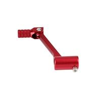 TLCBAZCF Reposapiés for Motocicleta Palanca de Cambio de Marchas Compatible con Motocicleta Dirt Pit Bike Motocross Off Road Racing Bike Reposapiés for Motocicleta(Red)
