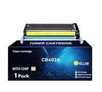 TLCGQF 642A Cartucho De Tóner Reemplazable CB400A CB401A CB401A CB403A Para HP Colorlaser Jet CP4005 Cp4005n Cp4005dn Suministros De Tóner,Amarillo