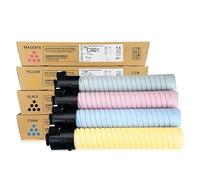 TLCGQF Cartucho de tóner C901 de alto rendimiento, códigos originales 828384, 828387, 828386, 82838. Cartucho de tóner C901 compatible con las impresoras Ricoh Pro C901 y C901 (KCMY).,4colors