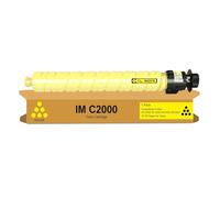 TLCGQF Cartucho De Tóner De Color IMC2000 Reemplazable, Compatible Con Los Cartuchos De Tóner Ricoh IM C2000 C2500 GS3020C 842311 842312 842313 842314. Material De Oficina.,Amarillo