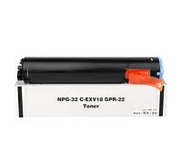 TLCGQF Cartucho De Tóner Negro NPG32 EXV18 GPR22, Compatible Con Impresoras Canon RUNNER IR 1018, 1018J, 1019J, 1022 Y 1022A. Cartucho 0386B001 0386B002. 8400 Páginas.,Npg32