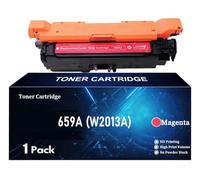TLCGQF Cartucho De Tóner Reemplazable 212A Para HP Color Flow MFP M578c M578z M578dn M578f M555x M554dn M555dn Tóner Con Chip W2120A W2121A W2122A W2123A,Rojo