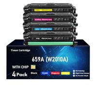 TLCGQF Cartucho De Tóner Reemplazable 212A Para HP Color Flow MFP M578c M578z M578dn M578f M555x M554dn M555dn Tóner Con Chip W2120A W2121A W2122A W2123A,4color