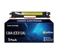TLCGQF Cartucho De Tóner Reemplazable De 126A, Compatible Con Los Cartuchos De Tóner HP Laserjet Pro CP1025/Cp1025nw/CP1021 CP1022 CP1023 M177fw/M176n/M175NW CE310A CE311A CE312A CE313A.,Amarillo