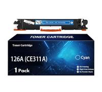 TLCGQF Cartucho De Tóner Reemplazable De 126A, Compatible Con Los Cartuchos De Tóner HP Laserjet Pro CP1025/Cp1025nw/CP1021 CP1022 CP1023 M177fw/M176n/M175NW CE310A CE311A CE312A CE313A.,Cyan