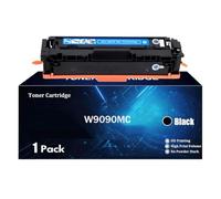 TLCGQF Cartucho De Tóner Sustituible W9090MC Para HP Color Laserjet Managedmfp E47528f E45028dn Tinta Chip W9090MC W9091MC W9093MC W9092MC Alta Capacidad,Negro