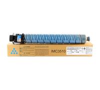 TLCGQF Cartuchos de tóner de alta capacidad 842550 842551 compatibles con las copiadoras Ricoh IM C3010, IM C3010A, IM C3510, IM C3510H 842506 842507 (KCMY),Cyan