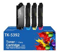 TLCGQF Reemplaza la unidad de tambor de color TK-5382, compatible con las impresoras Kyocera ECOSYS PA4000cx MA4000cix MA4000cifx Cartucho de tóner TK-5380 13 000 páginas,Azul
