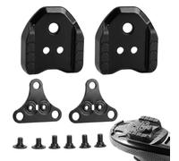 TLDBATICE Compatible con Shimano SPD adaptador de placa SM-SH41 para bicicleta de carretera, MTB, pedales de 3 orificios, adaptador de pedales, pernos, convertidor