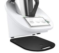 TLDNZXY Tabla deslizante para Thermomix TM6/TM5, tabla premium para Thermomix con 2 ruedas y asa, deslizador sin esfuerzo para mover la tabla de acrílico (negro)