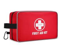 TLIEAO Kit de primeros auxilios de 330 piezas, kit de primeros auxilios premium impermeable y compacto para cualquier emergencia, ideal para el hogar, coche, viajes, camping, senderismo, camión