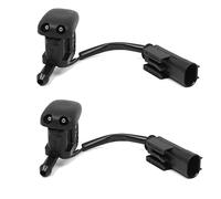Tlilyy 1 Par de Nuevas Boquillas de Rociador de Arandela Calentada para Parabrisas Jet 61668361039 para 5 Series E39 1997-2003 525I 528I 530I M5