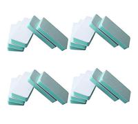 Tlilyy 20 unidades serías de 2 formas Nail Art File Buffer tampón de pulido liso Manicura Consejos Herramientas