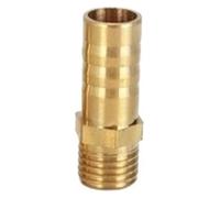 TLLMBH Accesorio de tubería latón 4 mm, 6, 8, 10 y 12, conector macho BSP 1/8", 1/4", 1/2" 3/8", adaptador cobre