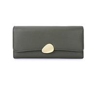 TLMDXTEU Cartera Larga para Mujer Ladies Purse Lychee Trifold Wallet Clutch Gran Capacidad(Verde)