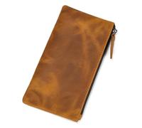 TLMDXTEU Carteras Hombre Cartera de Hombre, Bolso Mano Vintage, Monedero Cuero Sencillo(Colour 3)