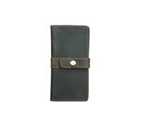 TLMDXTEU Carteras Hombre Cartera Vintage con Clip for Billetes, Larga y Sencilla, for Hombre(Colour 1)