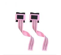 TLMDXTEU Correas para Levantamiento Fitness Wrist Guards Weight Lifting Arm Strength Training Booster Bands(Rosado)