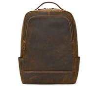 TLMDXTEU Mochila Informal de Cuero Para Hombre Mochila de cuero vintage Bolso hombro for hombre viaje