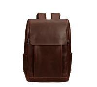 TLMDXTEU Mochila Informal de Cuero Para Hombre Mochila de hombro for hombre, informal, con compartimento for ordenador viaje
