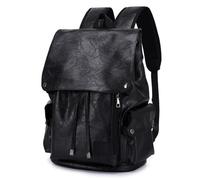TLMDXTEU Mochila Informal de Cuero Para Hombre Mochila for hombre Mochilas de cuero simples for jóvenes informales